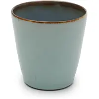Serax Terres de Rêves Beker conisch S - Ø7 x H7,5 - Light Blue/Smokey Blue - 8 stuks