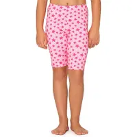 Merry Style Meisjes Leggings - Sport - Vrijetijdsbroek - Korte - Katoen - Roze/sterren - 110 - MS-MS10-406-LE