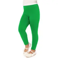 Merry Style MS-MS10-130-LE Meisjes Lang Leggings - Sport - Vrijetijdsbroek - Lang – Viscose - Sporbroek - Yogabroek - Groen - 146