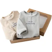 Vertbaudet Set van 2 pyjama's voor babyjongens in fluweel / velours