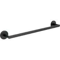 CECIPA MAX 24‘’ Handdoekrek Zwart- Roestvrijstalen Badkamer - Handdoekrek voor Wandmontage Badhanddoekrek - Zelfklevend / Zonder Boren