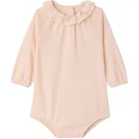 Vertbaudet Body baby meisjes kraag met ruches lange mouwen