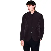 Armani Exchange Heren Lisa blazer zwart (46), Casual, Polyamide XM002193AF20504UC001