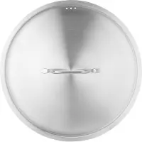 Hendi Pannendeksel rvs 18/8 - warmtebehoud - 32 cm, hoogte 5,3 cm - zilver - voor pannen