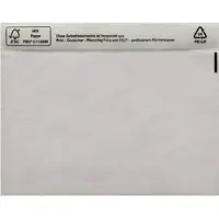 Head Documententas 161034500 DIN C5 Transparant Zelfklevend 250 stuk(s)