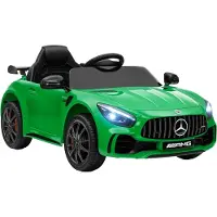 AIYAPLAY Elektrische kinderauto Kunststof, Metaal 108L x 67B x 46H cm Groen