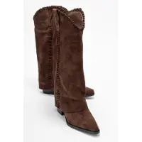 Forever & Always Clementina Leren Western Boot (Dames)