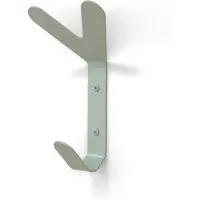 Spinder Design kapstok Frondo Haak - Dusty Green - 3 haken - Staal