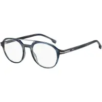 HUGO BOSS BOSS 1849 50/21/145 Grijze hoorn Acetaat monturen MAN BOSS 1849