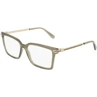 Ferragamo Bril - - SF3039 - Transparant kaki - Geïnjecteerd acetaat - 54/15/140