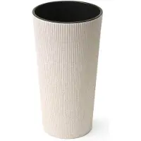 HowHomely Urbanika Eco Wood - Bloempot - Modern design - Lichtgewicht - Ecologisch