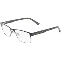 Lacoste L2217 N 52/17/140 Gunmetal Metalen Zonnebril MAN L2217 N