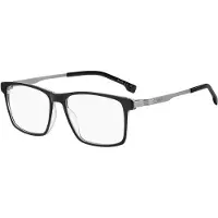 HUGO BOSS BOSS 1838 56/16/145 Zwarte kristallen Acetaat monturen MAN BOSS 1838
