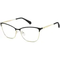 Polaroid PLD D584/G 58/15/140 Matte zwart goud Metalen monturen VROUW PLD D584/G