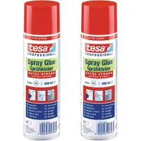 TESA - Tapijtbespuitingslijm - 500ml - Zeer Sterk - Voor Meubels en Stoffen