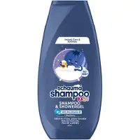 Schauma Shampoo & Showergel Kids Blueberry 250 Ml
