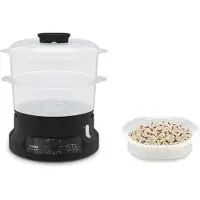 Tefal Minicompact VC139810 2-in-1 Stoomkoker Vrijstaand - 800 Watt - Zwart