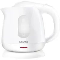 Sencor Hogeprestatie Sencor SWK 1010WH Witte Waterkoker - 1100W, 1L Kunststof