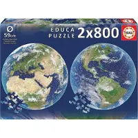 Educa Planet Erde Rund Puzzle