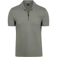 BOSS Groene polo BOSS Orange normale fit