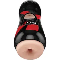 PDX Elite - vibrerende bil‑masturbator (naturel)