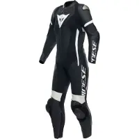 Dainese Grobnik dames 1-deligt læderpak (IT44) Zwart/Wit 38, Dames