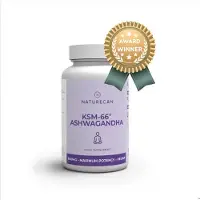 Naturecan Ashwagandha KSM-66 - 600 mg - 240 Capsules - Adaptogeen - Stressverlichting