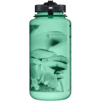 Nalgene - Wide-Mouth 1000ml GLOW / Black Mushrooms Sustain NIEUW