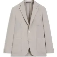 BOSS Slim-fit blazer van scheerwol met microdessin Maat 48