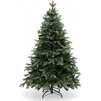 XMS-Trees Kunstkerstboom Whistler H150 x Ø111 cm - inclusief LED - Realistisch model/Dennengroen - Brandvertragend