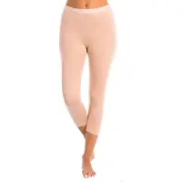 Q-En Dames 3/4 Hoge Taille Bamboe Leggings Q804