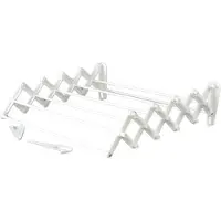 ABJ - droogrek - wasdroger, wandmodel, opvouwbaar, Wit, 100 cm