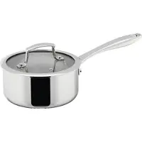 Dorre Trivence steelpan Roestvrij staal, glazen deksel, 1,5 L
