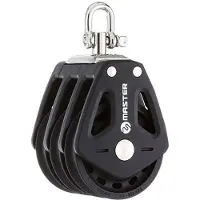 Tersma Triple Bearing Pulley 60 Mm Zilver