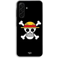 MANIACASE Coque Voor Samsung Galaxy A57 One Piece Piraten Vlag Rap en Strohoed