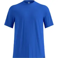 Odlo - Trail / Running kleding - Cubic Light Tee M Dazzling Blue voor Heren - Maat S - Blauw
