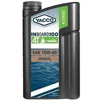 Yacco Inboard 100 4t 15w40 Olie 2l