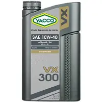 Yacco Vx300 10w40 Oil 5l Transparant