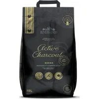 River Woods Tofu Kattenbakvulling Active Charcoal 10L