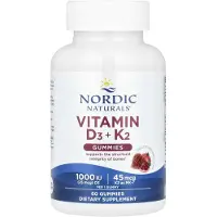 Nordic Naturals Vitamine D3+K2 Gummies (60 Gummies) - vitamines, vitamine-d3 - vitamine-d3
