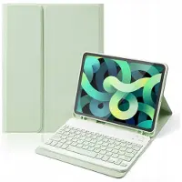 EtuiTab iPad Serie - Tablethoes Met Toetsenbord - Draadloos - Groen
