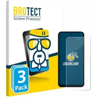 BROTECT Screenprotector 3 Stuks voor Xiaomi Redmi 15 4G Beschermglas transparant