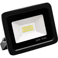 Tsong LED Breedstraler 2 stuks 20W 3000K Warm wit IP66 2000 lumen Kantelbaar