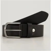 JP 1880 Regular Fit Riem zwart, Effen