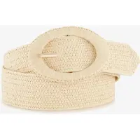 Scapino Dames riem gevlochten creme