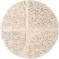 Ted Baker lambeth hoogpolig vloerkleed rond 150 cm rond