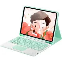 EtuiTab - Tablethoes - Groen - Draadloze Toetsenbord Met Touchpad