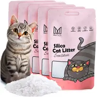 Mersjo Sensitive - Silicagel Kattenbakvulling - 5x3,8L - Hypoallergeen