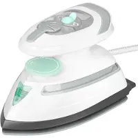 DNA Reisstrijkijzer - Mini Stoomstrijkijzer - 420W - Inclusief Stoomstoot - Wit - 13cm × 9cm × 8cm