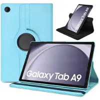EtuiTab Serie - 360 Graden Tablethoes - Samsung Galaxy Tab A9 8,7 Inch - Blauw - Dun en Praktisch